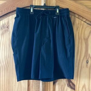 Men’s Hurley Buckle black athletic shorts size XL